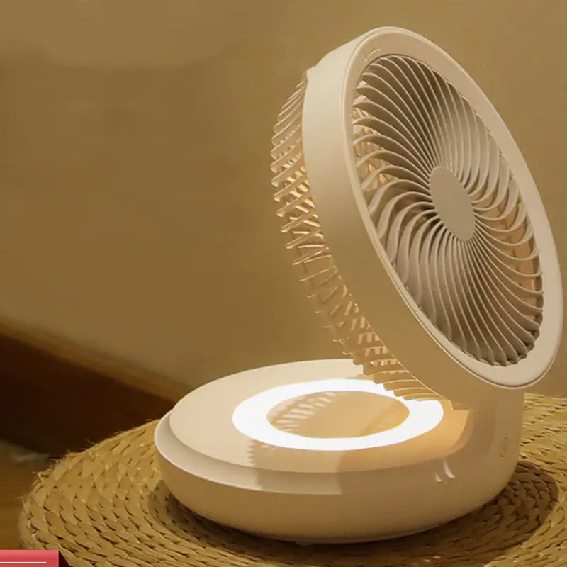 Portable Folding Desk Fan with Remote Control
