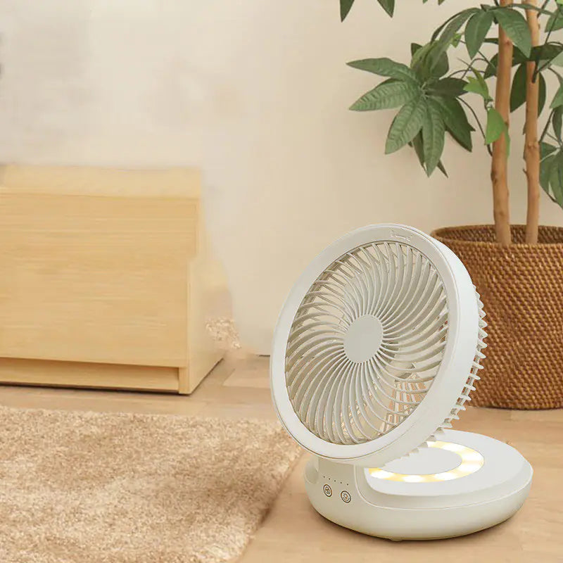 Portable Folding Desk Fan with Remote Control