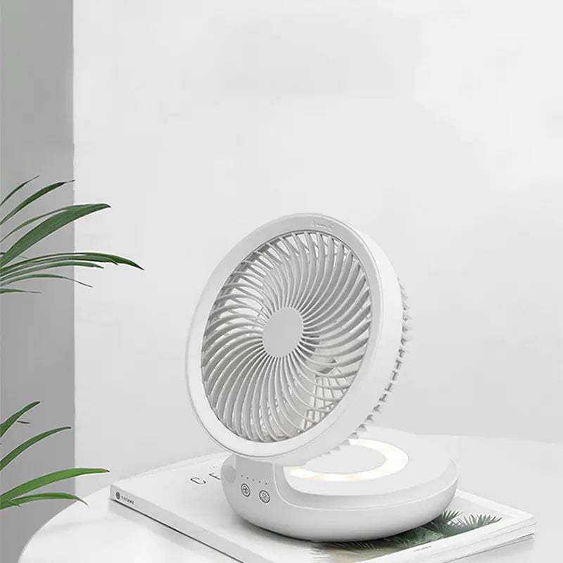 Portable Folding Desk Fan with Remote Control